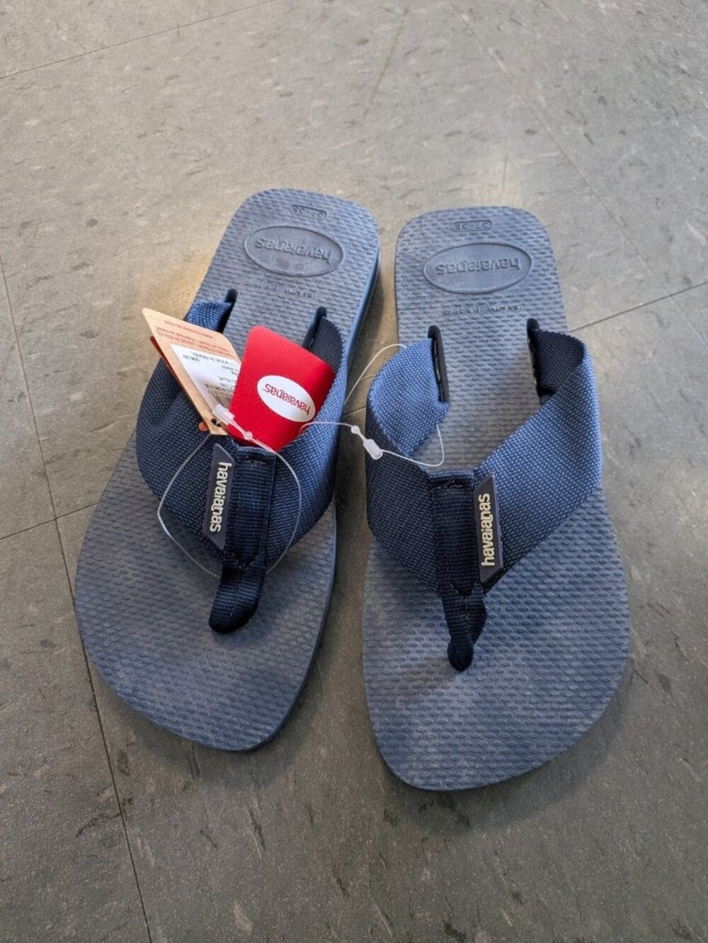 Havaianas Men's Flip Flops Indigo Blue 6/7